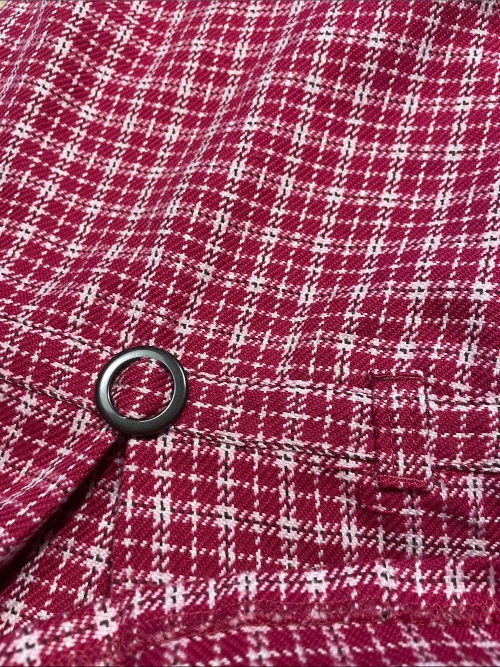 Talbots Kids Pink & White Tweed A-Line Dress